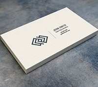 Business Cards - Linen Uncoated