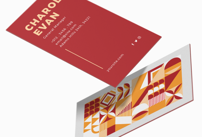 Business Cards - Painted Edge